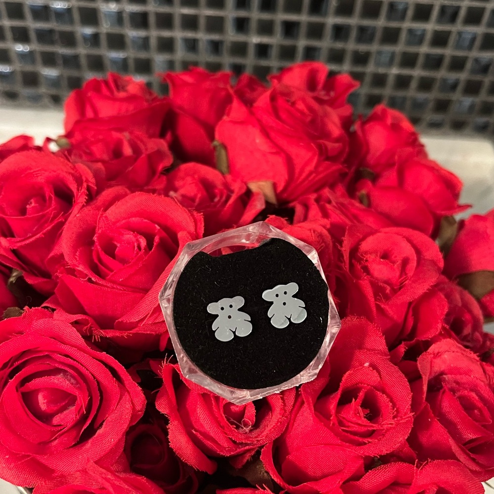 Bear Stud Earrings